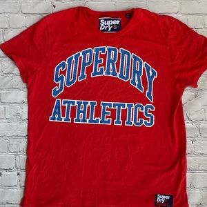 Men’s Red SuperDry  T shirt